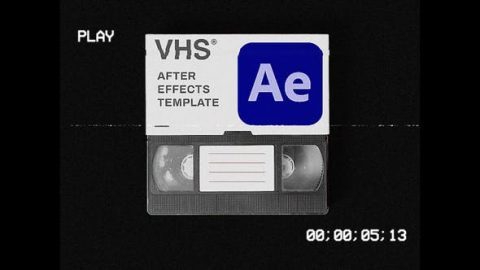 Retro VHS | After Effects Template-GenZ Academy