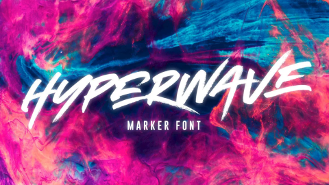HYPERWAVE Font-GenZ Academy
