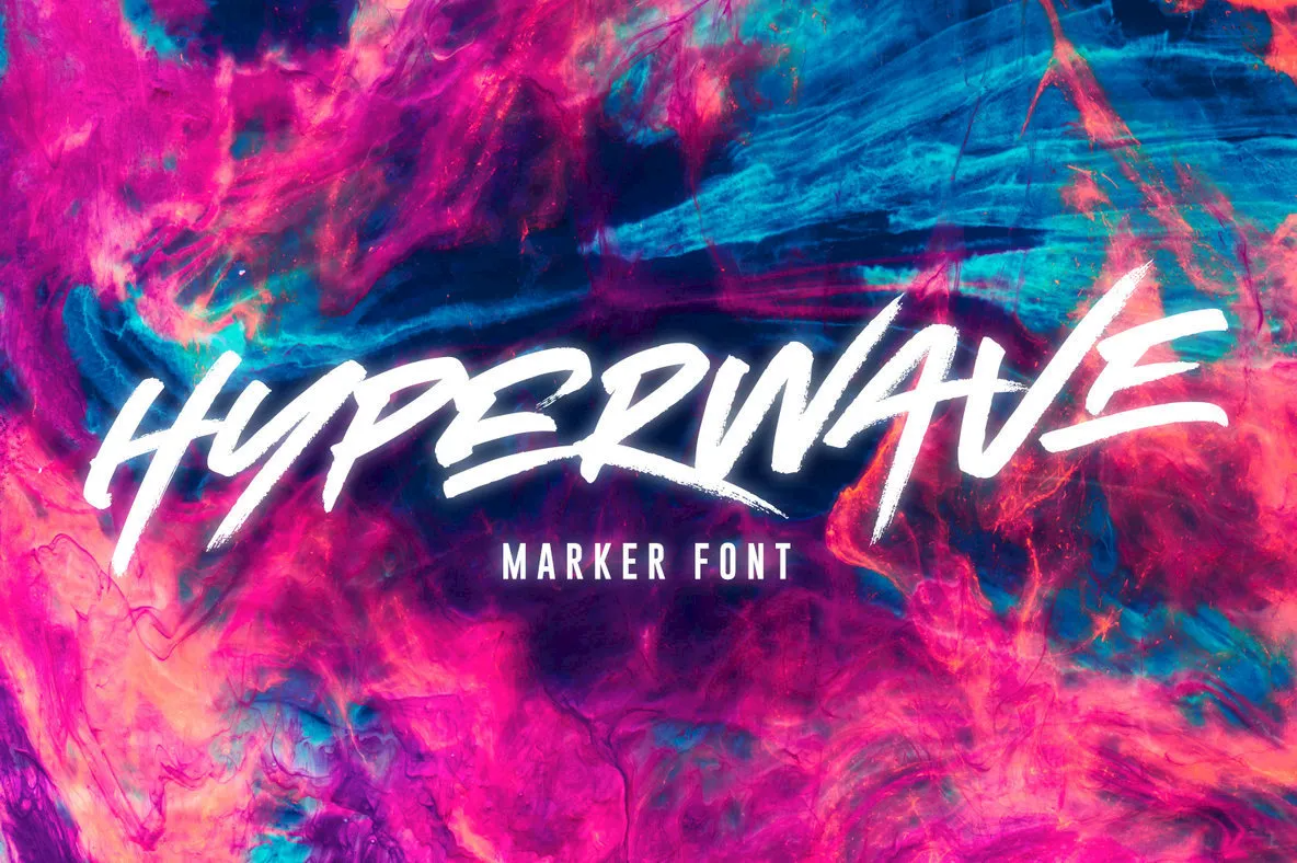 HYPERWAVE Font - GenZ Academy-GenZ Academy