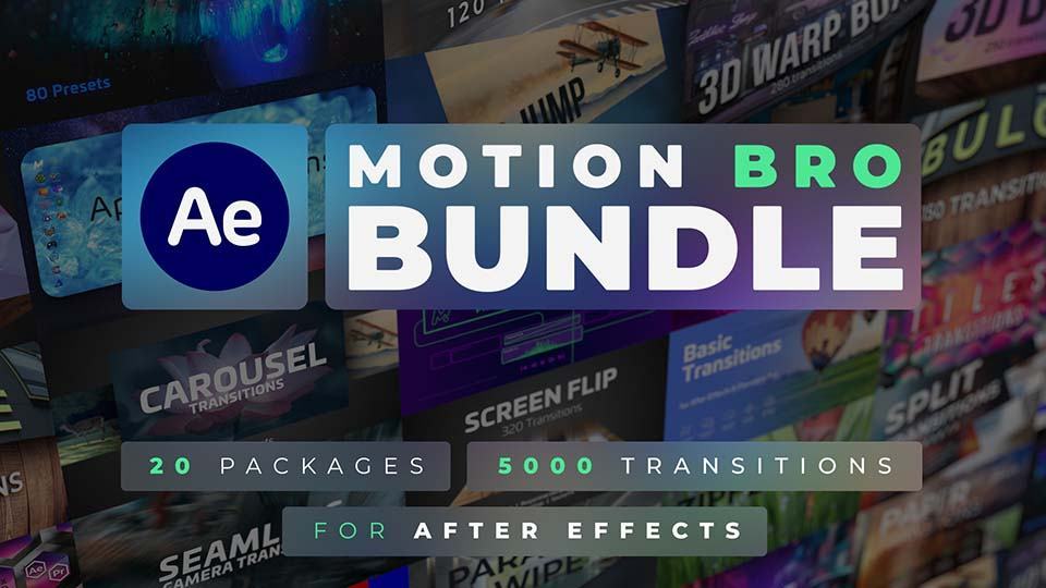 Motion Bro Bundle for After Effects - GenZ Academy-GenZ Academy