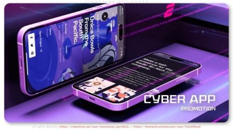 Cyberpunk App Promo-GenZ Academy