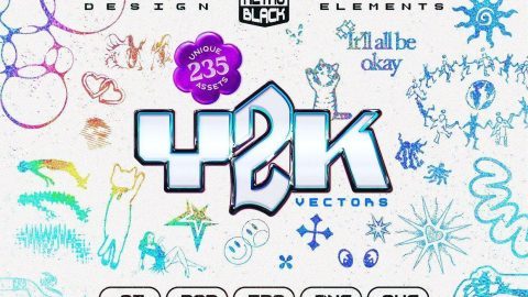 235 Y2K Shapes, Icons and Elements-GenZ Academy