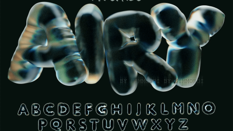 Airy 3d Font-GenZ Academy