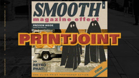 PrintJoint Effect Action - Photoshop-GenZ Academy