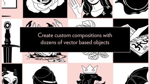 Get Medieval illustration kit-GenZ Academy