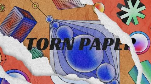 Torn Paper Photoshop Effect-GenZ Academy