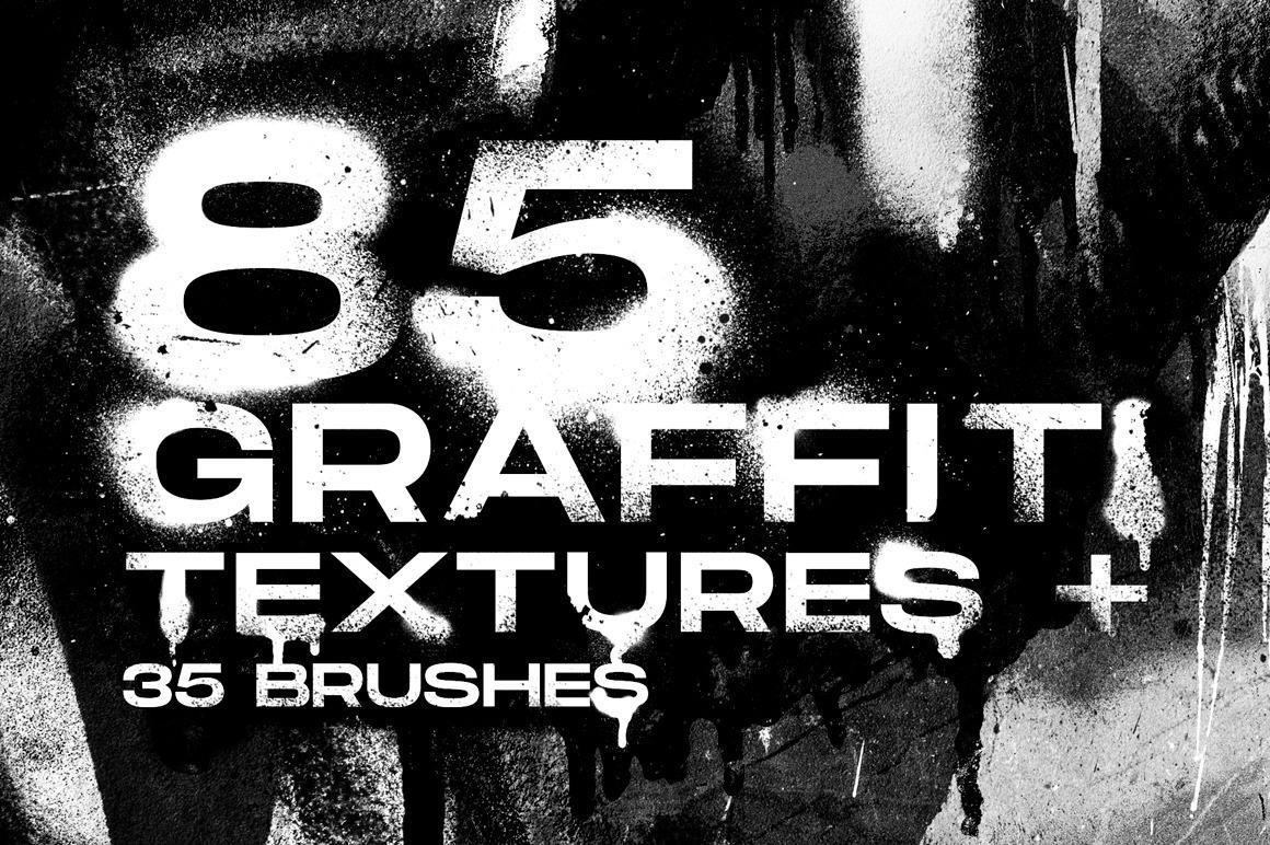 85 Graffiti textures + 35 Procreate Brushes - GenZ Academy-GenZ Academy