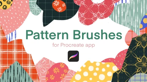 Handmade Pattern Brushes - Procreate-GenZ Academy