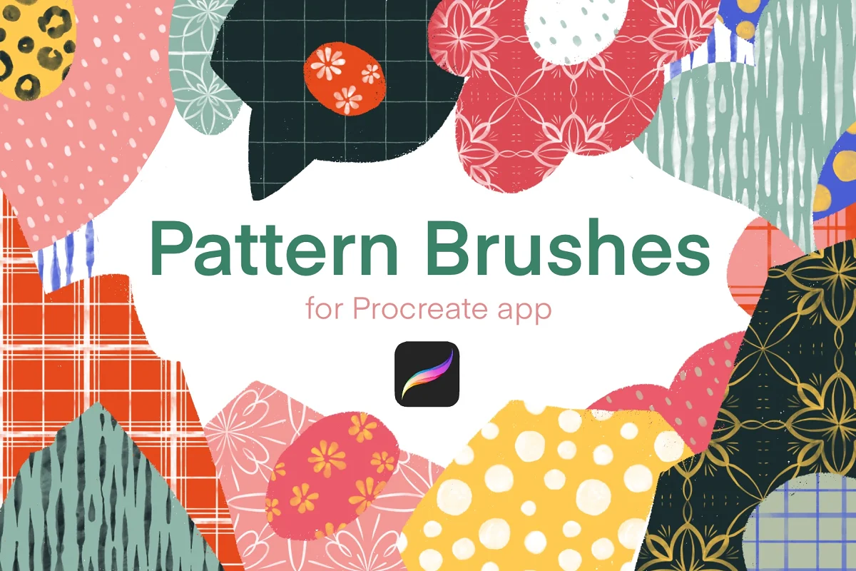 Handmade Pattern Brushes - Procreate - GenZ Academy-GenZ Academy