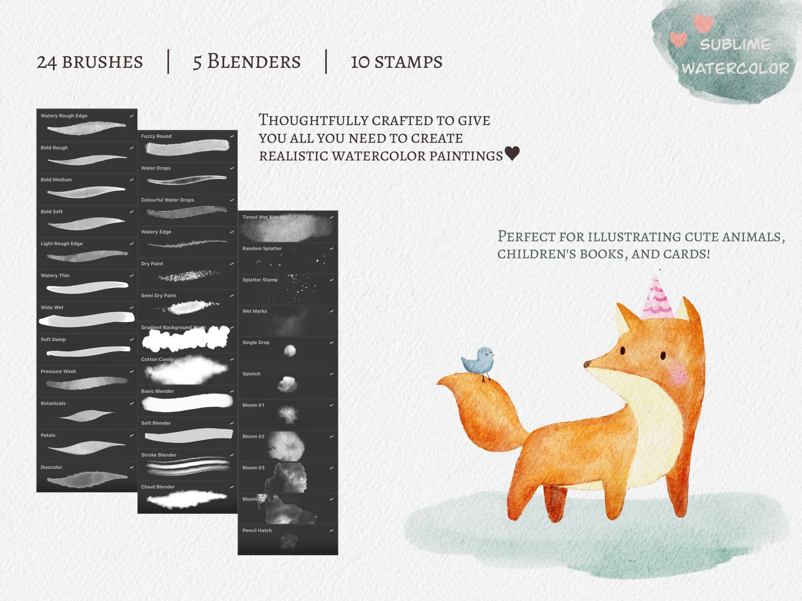 Sublime Watercolor Brushes for Procreate 2 20231107160553512-2 (1)
