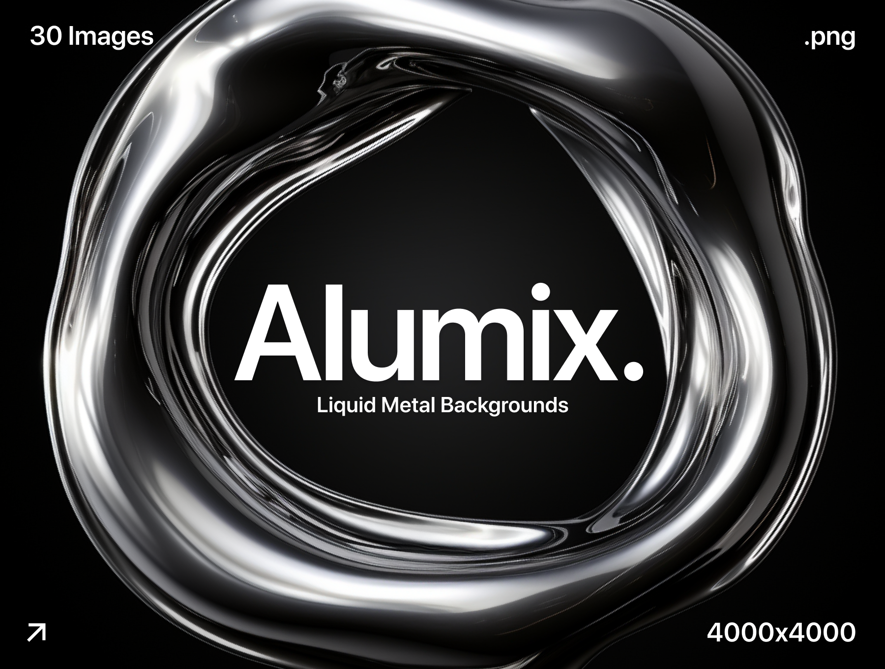 Alumix – Liquid Metal Backgrounds-GenZ Academy