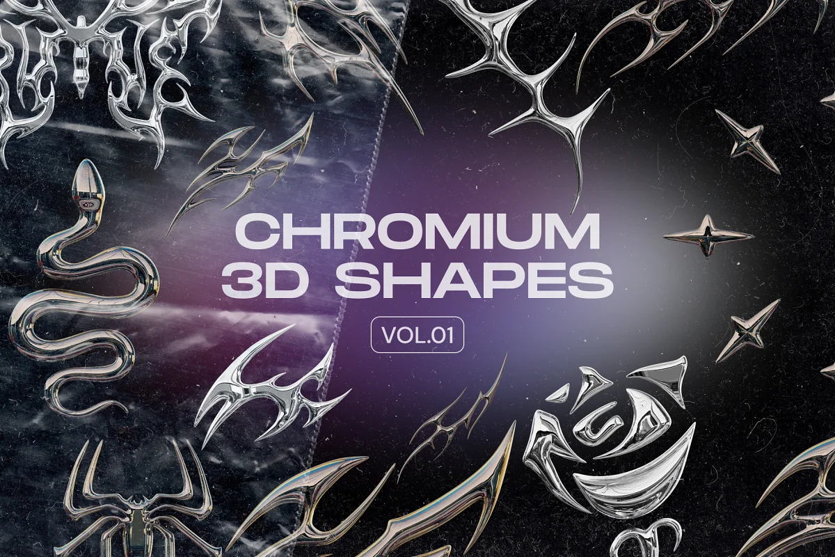 Chromium 3D Shapes - GenZ Academy-GenZ Academy