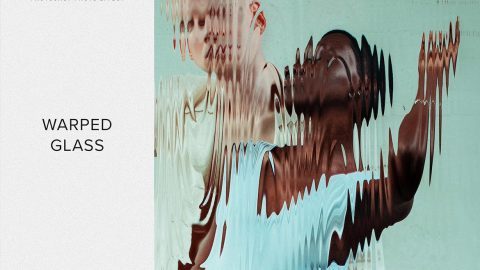 Warped Glass PSD Photo Effect-GenZ Academy