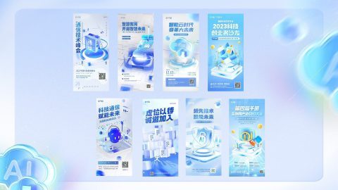[FREE PSD] Poster Công Nghệ – THƯƠNG MẠI ĐIỆN TỬ-GenZ Academy