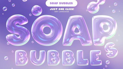 Soap Bubbles Photoshop Action-GenZ Academy