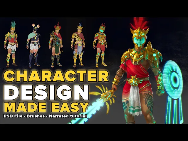 Character Design Made Easy (ENG) - Photoshop Course - GenZ Academy-GenZ Academy