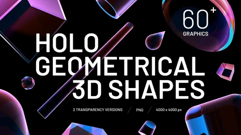Geometrical 3D Shapes Collection-GenZ Academy