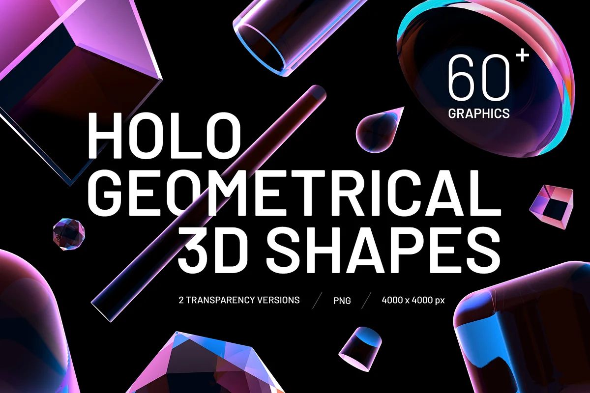 Geometrical 3D Shapes Collection - GenZ Academy-GenZ Academy