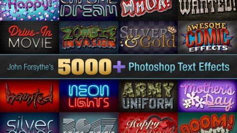 5,000+ Professional Text Effects from John Forsythe-GenZ Academy