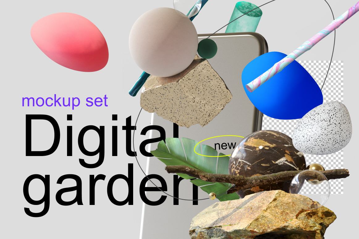 Digital Garden Set - Mockup - GenZ Academy-GenZ Academy