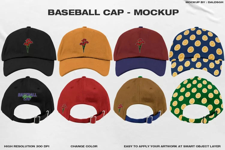 Baseball Cap - Mockup - GenZ Academy-GenZ Academy
