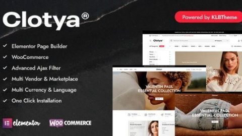 Clotya - Fashion Store eCommerce Theme-GenZ Academy