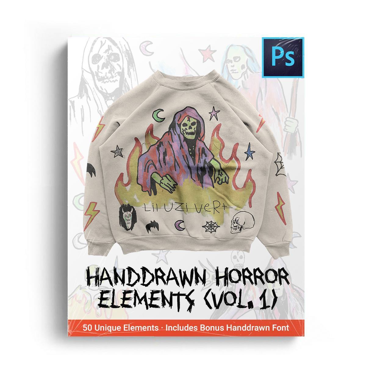 HANDDRAWN HORROR ELEMENTS (VOL. 1) 2 20231119001122768-FULLERMOE-HanddrawnHorrorElements-Vol1