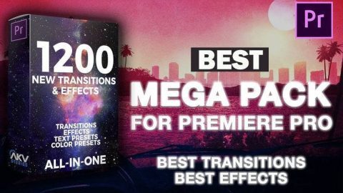 1200+ TRANSITIONS, EFFECTS, COLOR CORRECTION, TEXT ANIMATIONS, SOUND EFFECTS-GenZ Academy