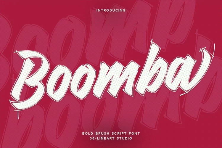 Boomba Font $19-GenZ Academy