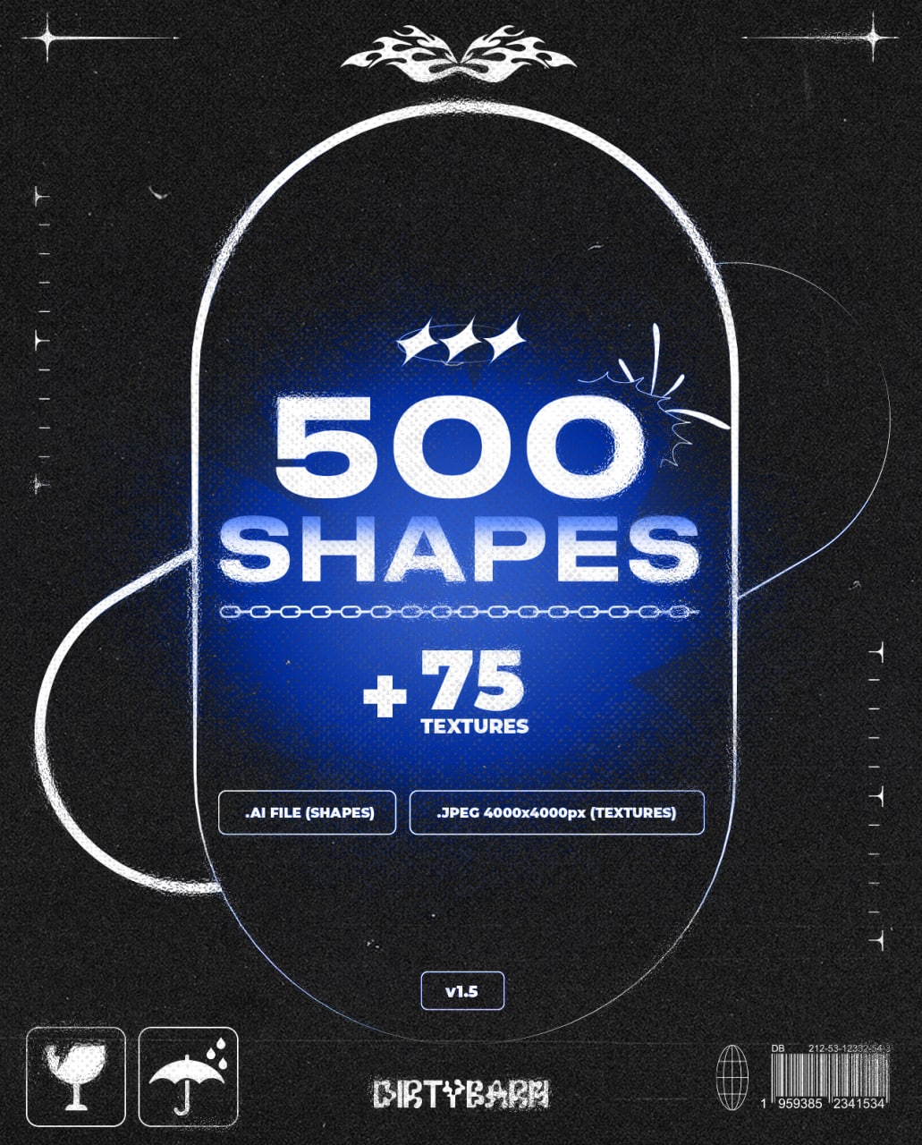 Design Elements Pack: 500 Shapes-GenZ Academy