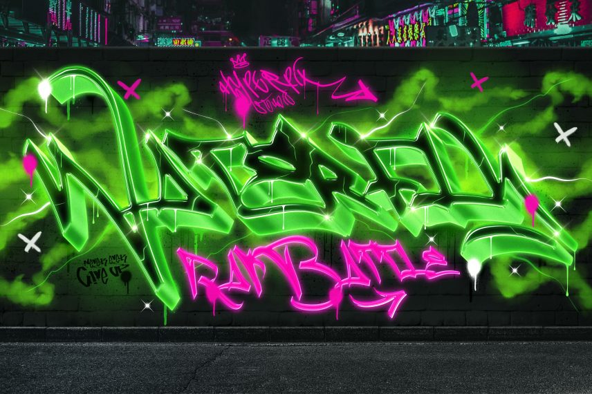 Graffiti Text Effect Vol.9-GenZ Academy