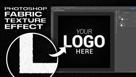 Free Fabric Effect Photoshop / GRAPHIC DROP-GenZ Academy