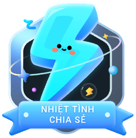 徽章-Nhiệt tình chia sẻ-GenZ Academy