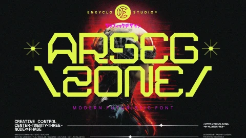NCL ARSEGZONE - FUTURISTIC FONT-GenZ Academy