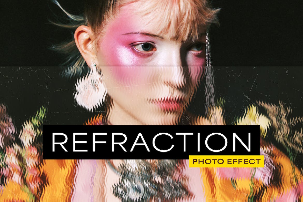 Refraction glass photo effect - GenZ Academy-GenZ Academy