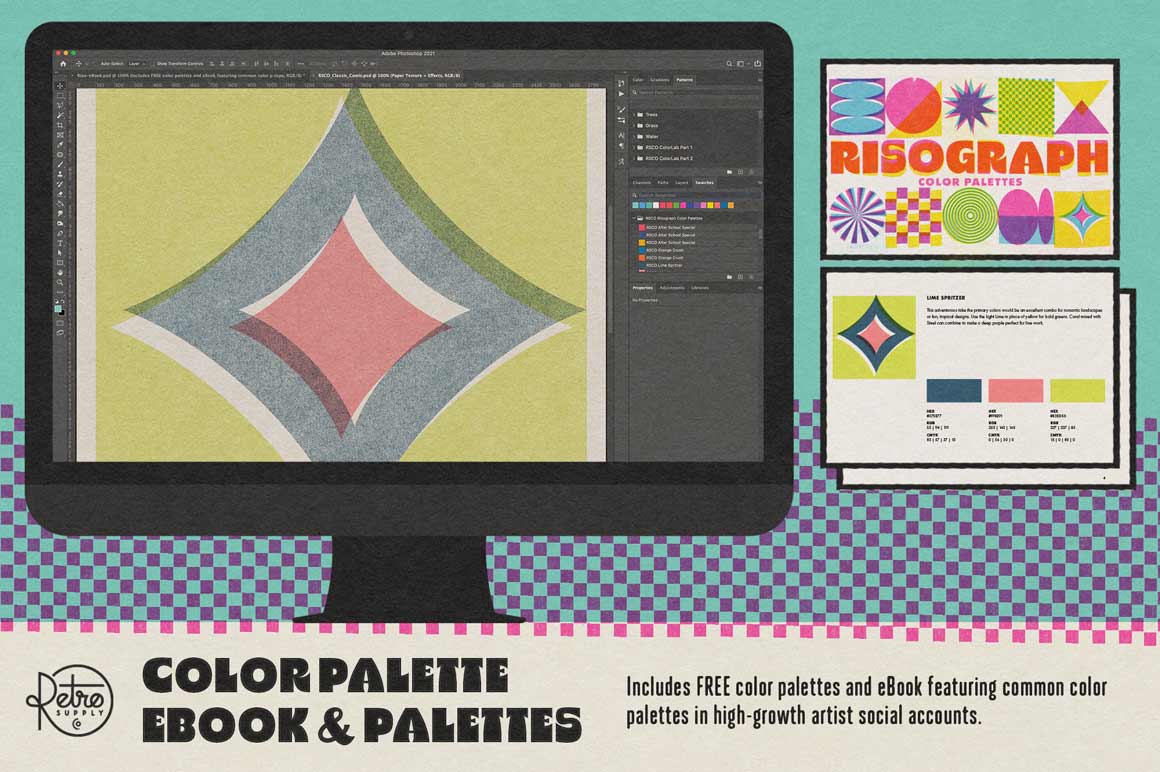 RISOGRAPH BRUSH AND TEXTURE KIT FOR GenZ Academy