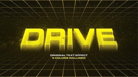 RETRO ARCADE TEXT EFFECT-GenZ Academy