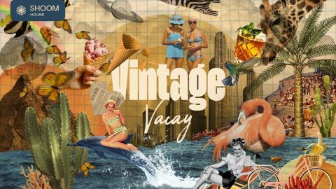 Vintage Vacay Collage: 90+ Elements-GenZ Academy