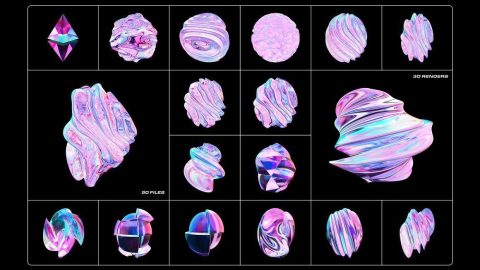 Fluid Glass 3D Shapes-GenZ Academy