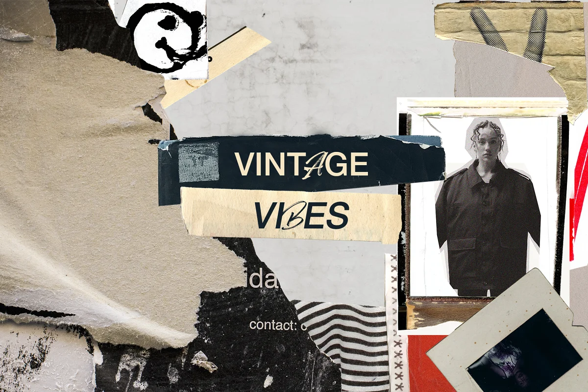 Vintage Vibes / Collage Art - GenZ Academy-GenZ Academy