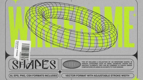 Wireframe shapes-GenZ Academy