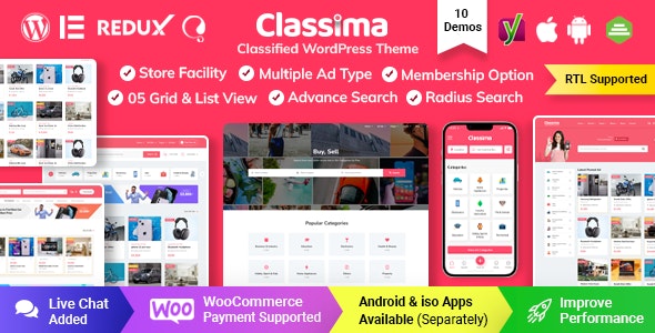Classima – Classified Ads WordPress Theme - GenZ Academy-GenZ Academy