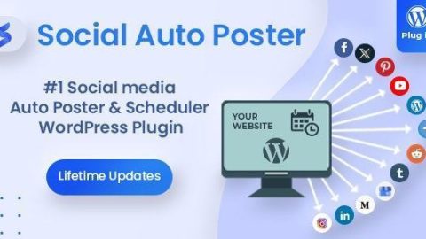 Social Auto Poster - WordPress Scheduler & Marketing Plugin-GenZ Academy