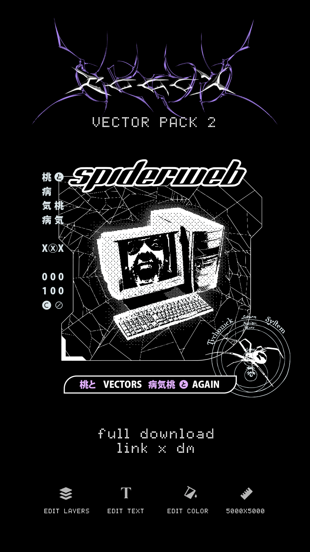 Vector pack — Spiderweb-GenZ Academy
