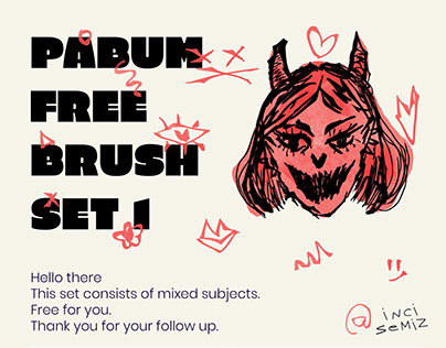 Pabum Free Brush Set - GenZ Academy-GenZ Academy