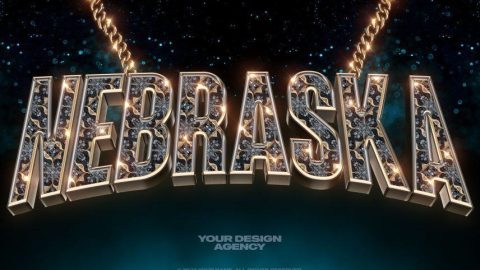 Ornamental Gold Text Effect / Logo Mockup-GenZ Academy