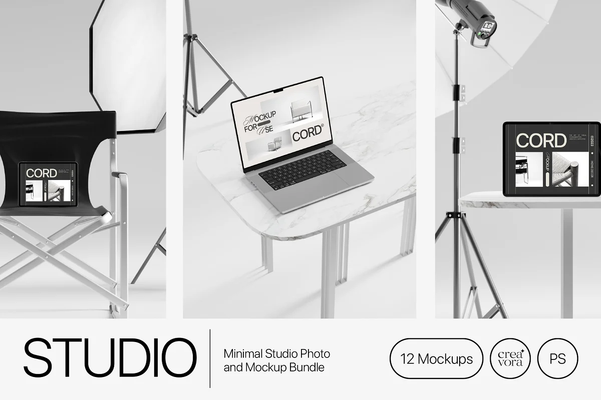 Studio - Minimal Mockup Bundle 7 20240225023309323-studio-mockup-1-