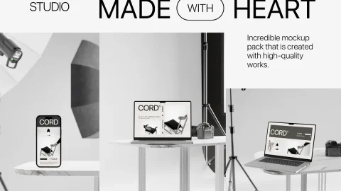 Studio - Minimal Mockup Bundle-GenZ Academy