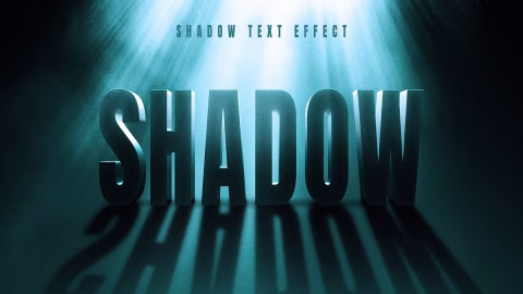 Cinematic Shadow Text Effect