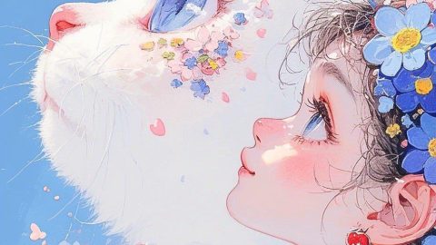 🐈 Love you – tuổi thơ trong bạn – cảm hứng hình minh họa cùng mèo con-GenZ Academy